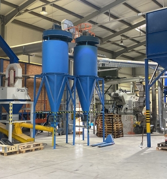 Successful sale: Two Siemens 75 kW electric motors to drive wood pellet press